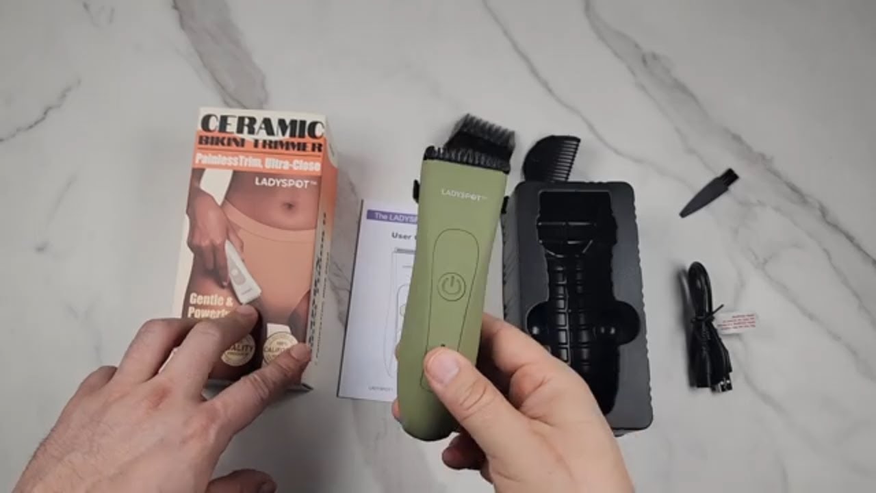 LADYSPOT Bikini Trimmer: Precise and Painless Hair Removal