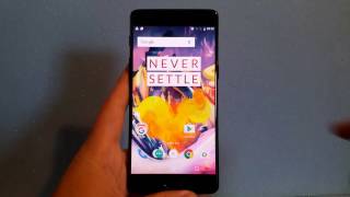 Oneplus 3T show battery percent %