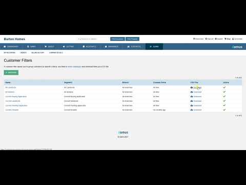 How to download a CSV of your customer data in Domus