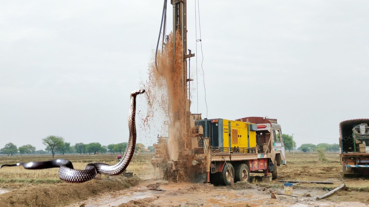 Borewell Drilling 10Hp Motor with Coconut Water checking Methods