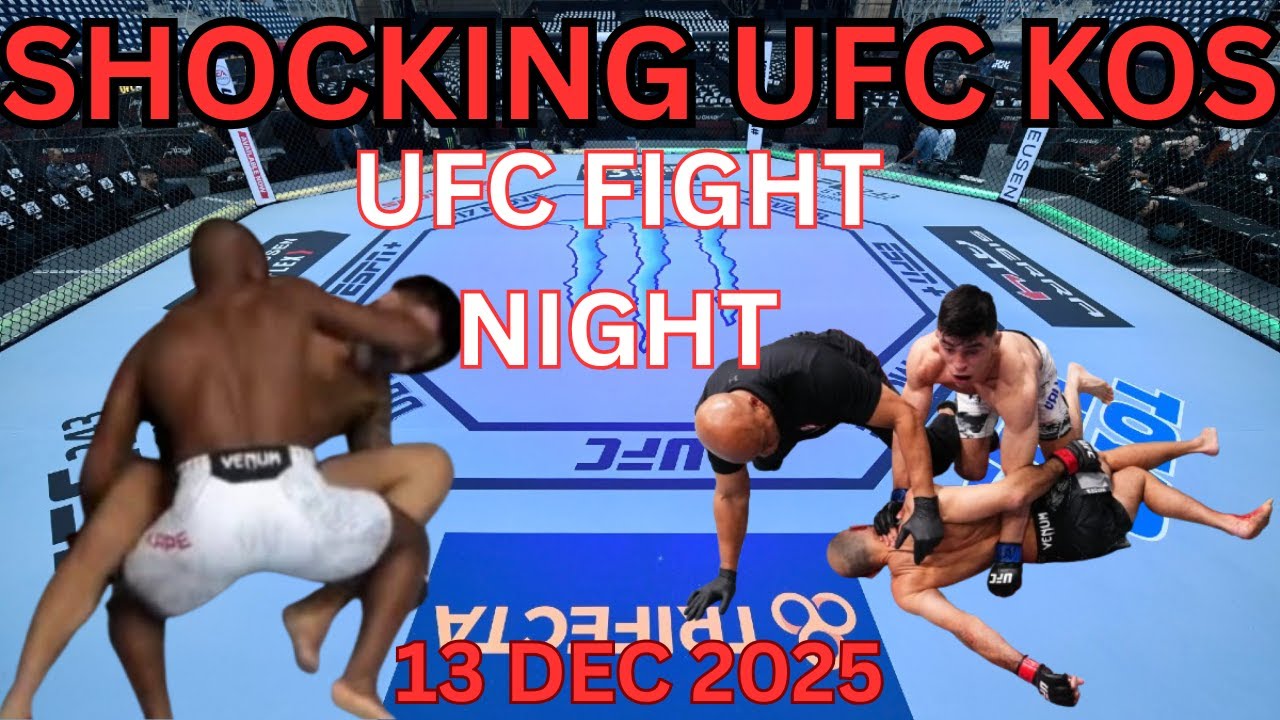 UFC | Бойцовский вечер | Ройвал против Капе | 13 декабря 2025 г. | MMA