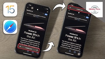 How to Bring Safari Search Bar Back to Top on iPhone | ios 15