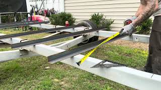 Boat Trailer to Flatbed Utility Trailer Conversion | Full DIY Build PT1