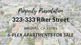 6-Plex Apartments For Sale South Salinas CA Historical Location Investment Opportunity