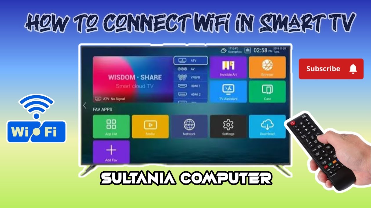 How to Connect Wi-Fi on Your Smart LED TV | Easy Step-by-Step Guide ...
