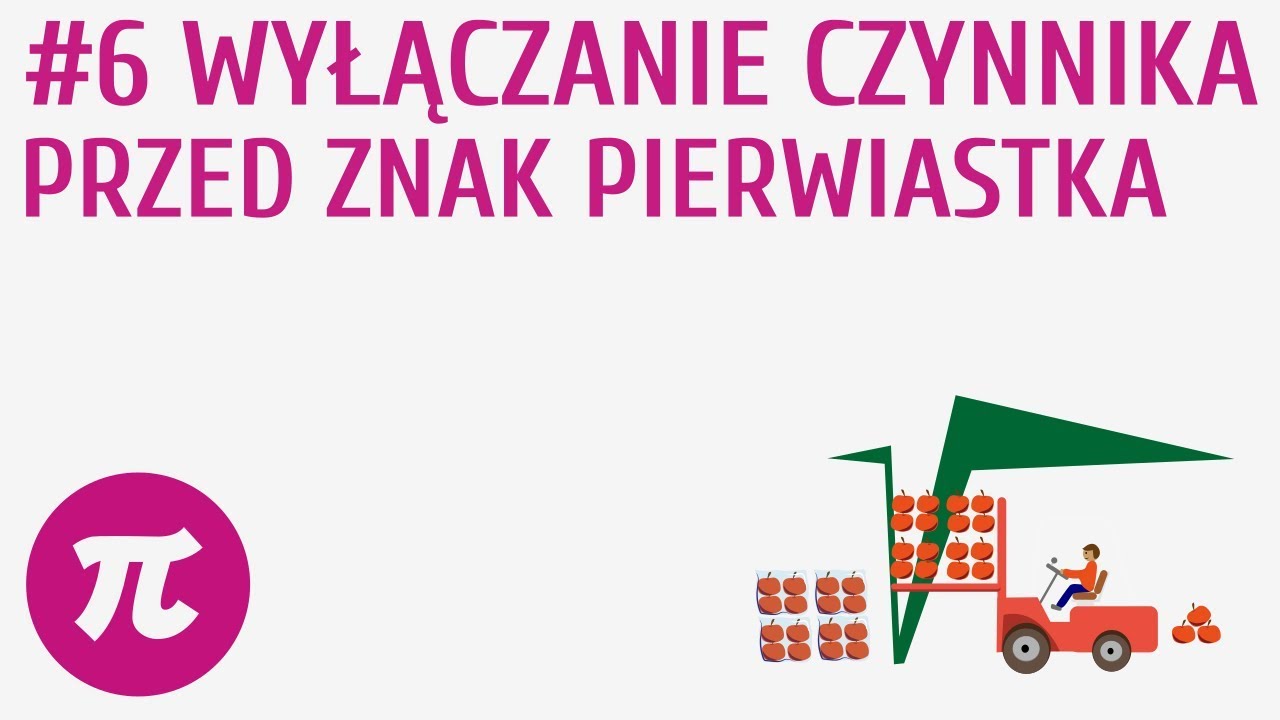 Wyłączanie czynnika przed znak pierwiastka #6 [ Pierwiastek kwadratowy ]