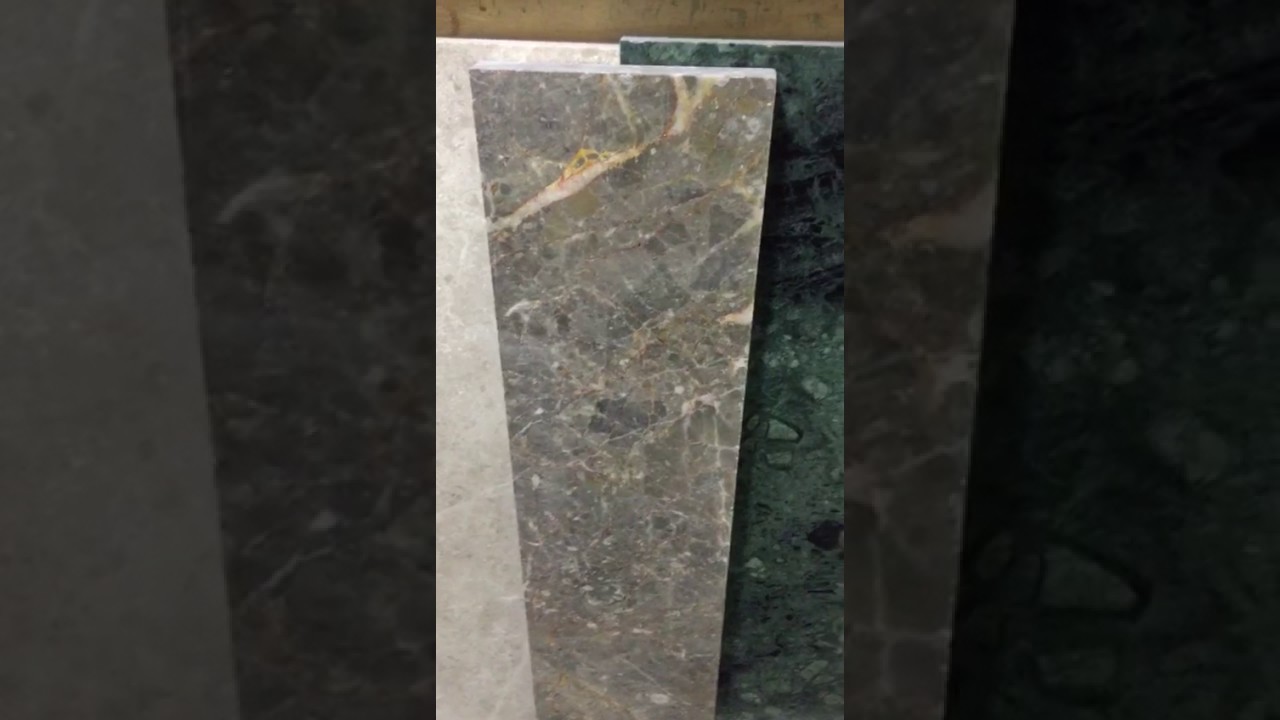 Multicolor marble stone steps and risers stairs