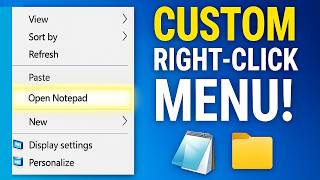 Add ANY Shortcut to Windows Right-Click Menu! (EASY Guide) screenshot 4