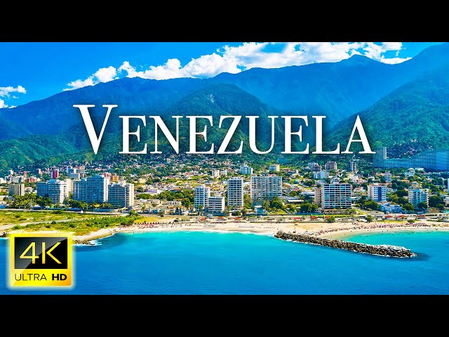 FLYING OVER VENEZUELA 4K - Scenic Relaxation Film With Calming Music class=