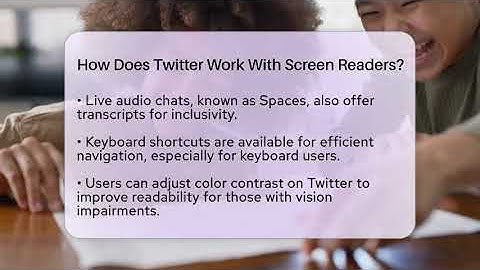 How Does Twitter Work With Screen Readers? - Everyday-Networking