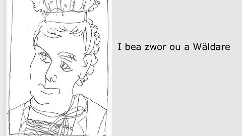 I bea zwor ou a Wäldare