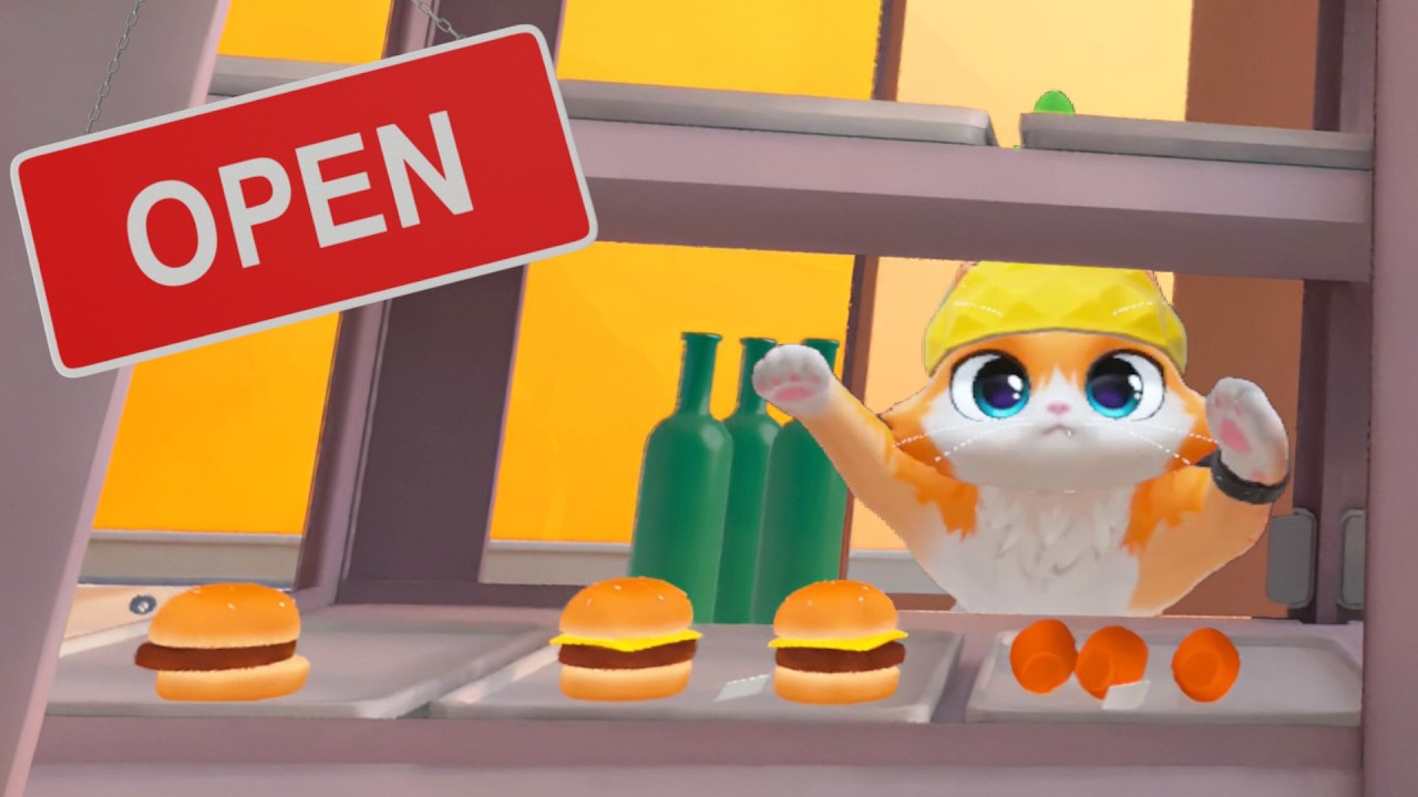 Building The BEST Cat CAFE! - I Am Cat VR