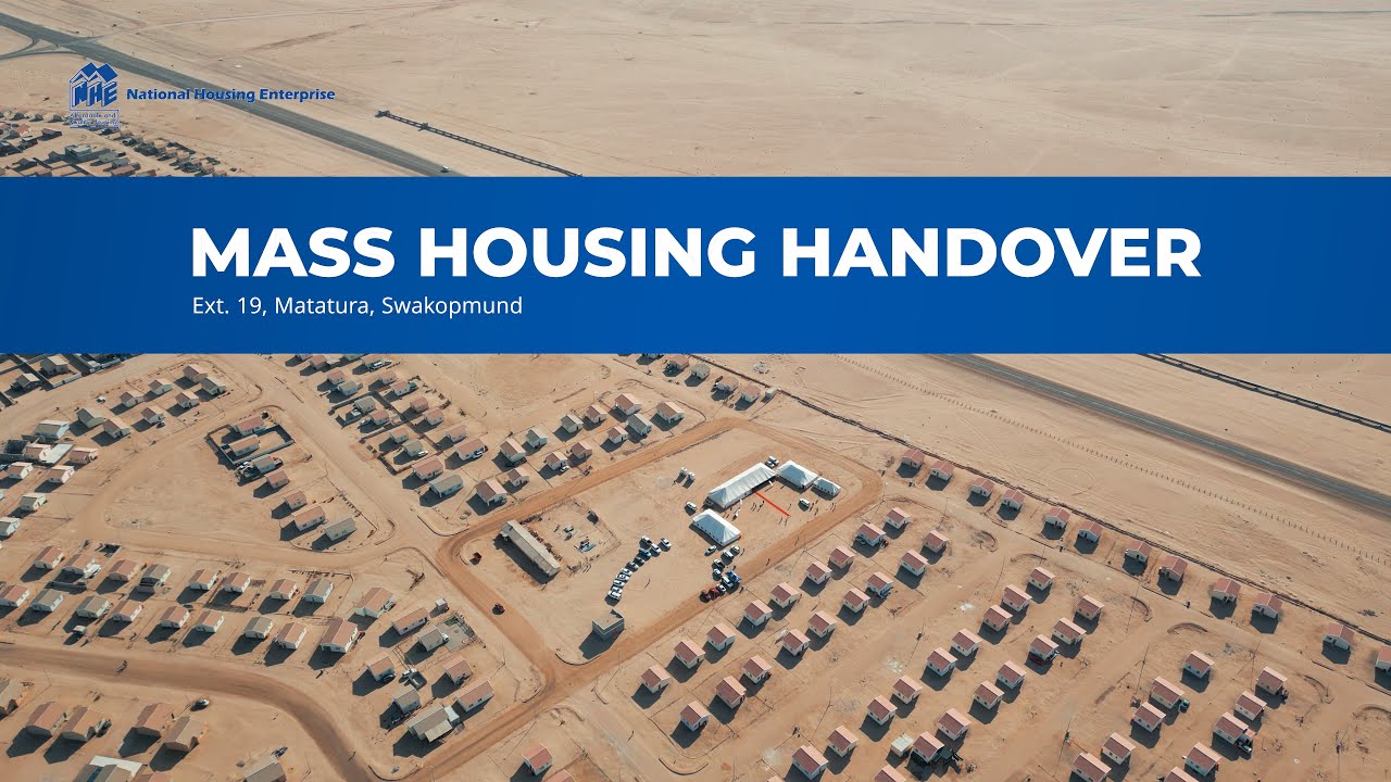 Mass Housing Handover for Ext. 19 Matutura, Swakopmund | National Housing Enterprise (NHE)