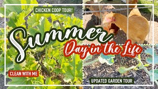 Odds + ends, garden progress + tour our chicken coop! | Summer DITL