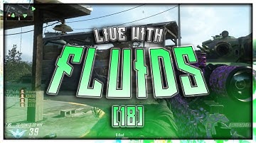 CRAZY 5 MAN HEADSHOT!?! -Live With Fluids 18 (Bo2 Clips and Fails)
