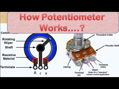 How Potentiometer Works | Linear and Rotary type Potentiometer - YouTube