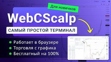 WebCScalp: самый простой терминал для трейдинга. Идеальный для новичков