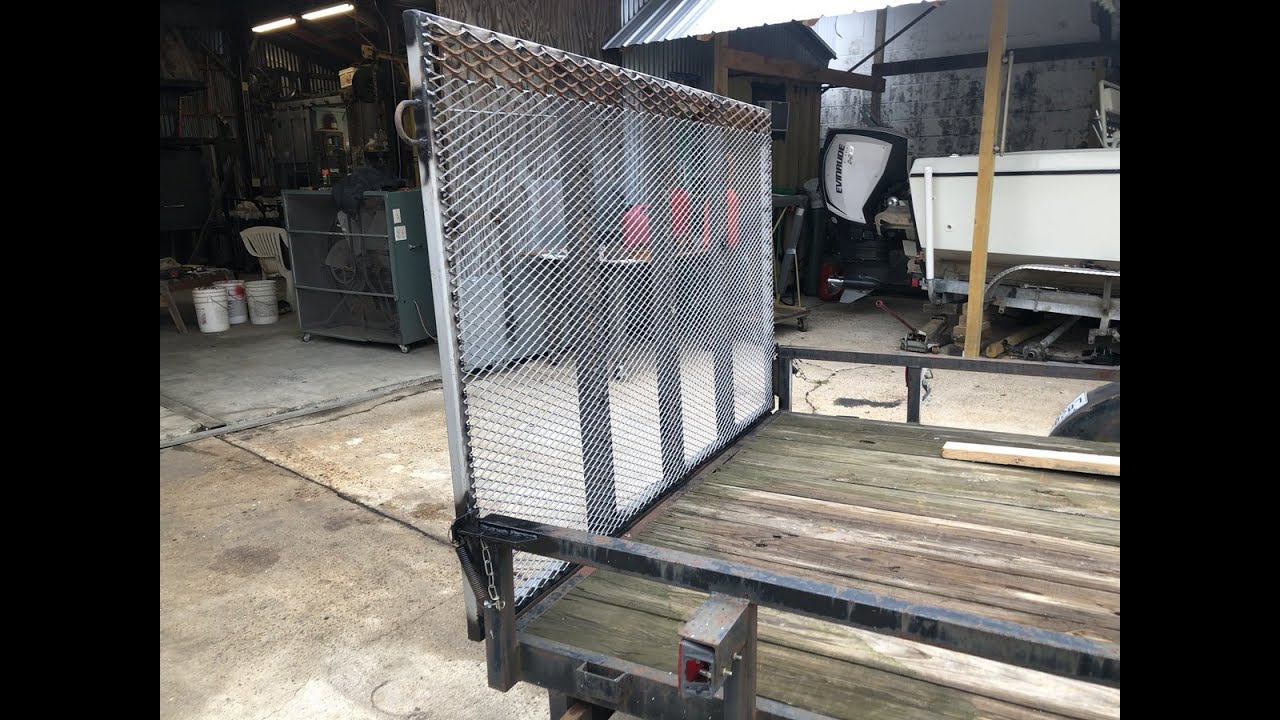 Another DIY Trailer loading ramp, only better. - YouTube