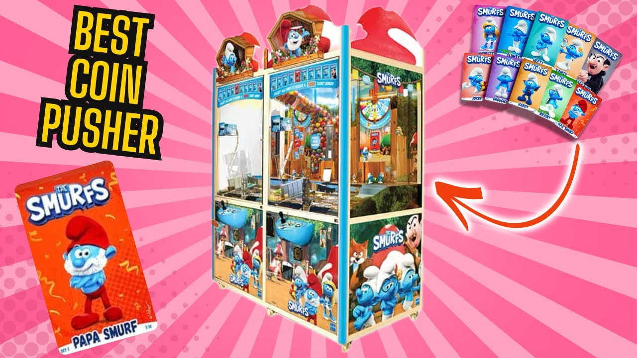 How to EASILY Win a full set of cards on the NEW Smurfs coin pusher!