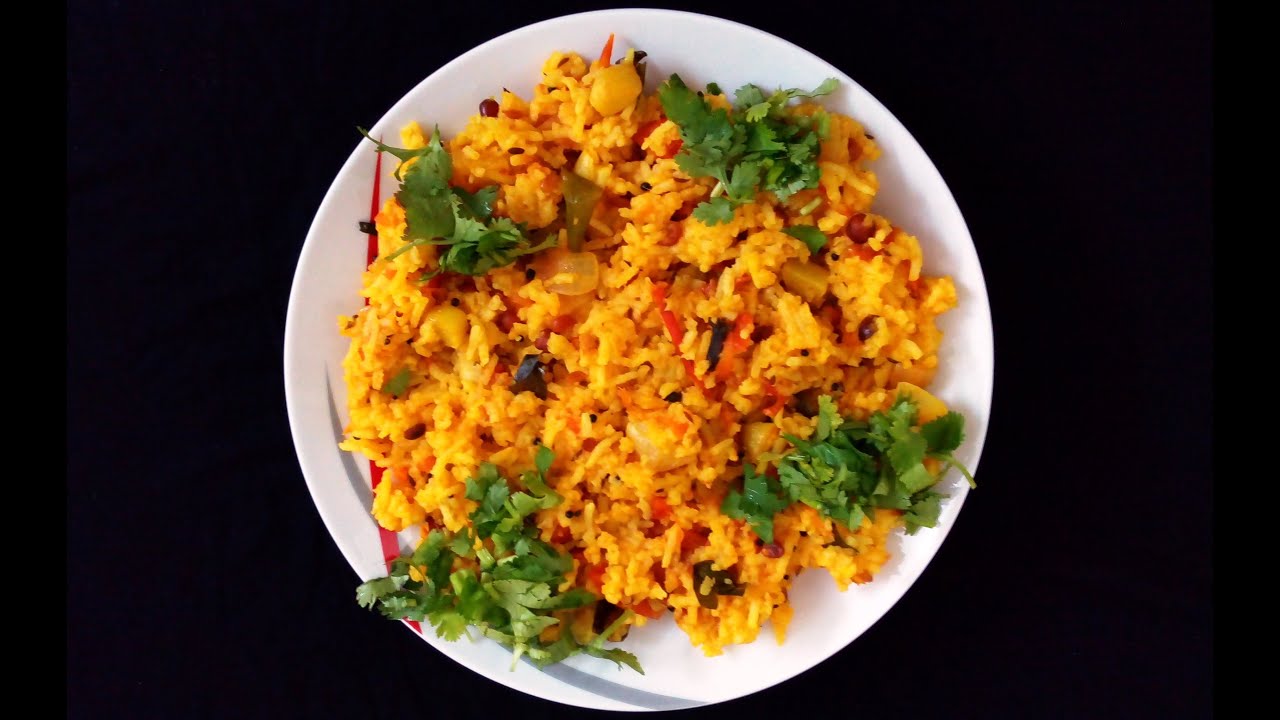 Tomato Rice How To Make Tomato Rice Rice With Tomato Tasty Tomato