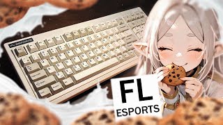 ТИХАЯ ретро Механическая клавиатура FL Esports OG98