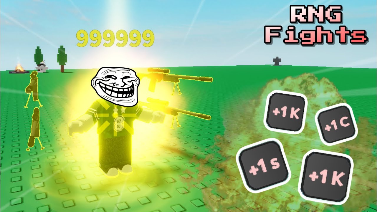 Becoming Overpowered With Admin (Roblox RNG Fights)
