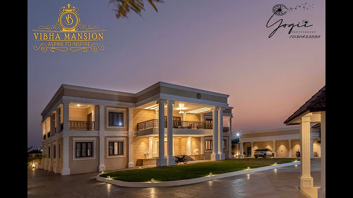Luxurious Neo-Classical Villa Design I Vibha Mansion I Yogi Photography I Best Bunglow Design