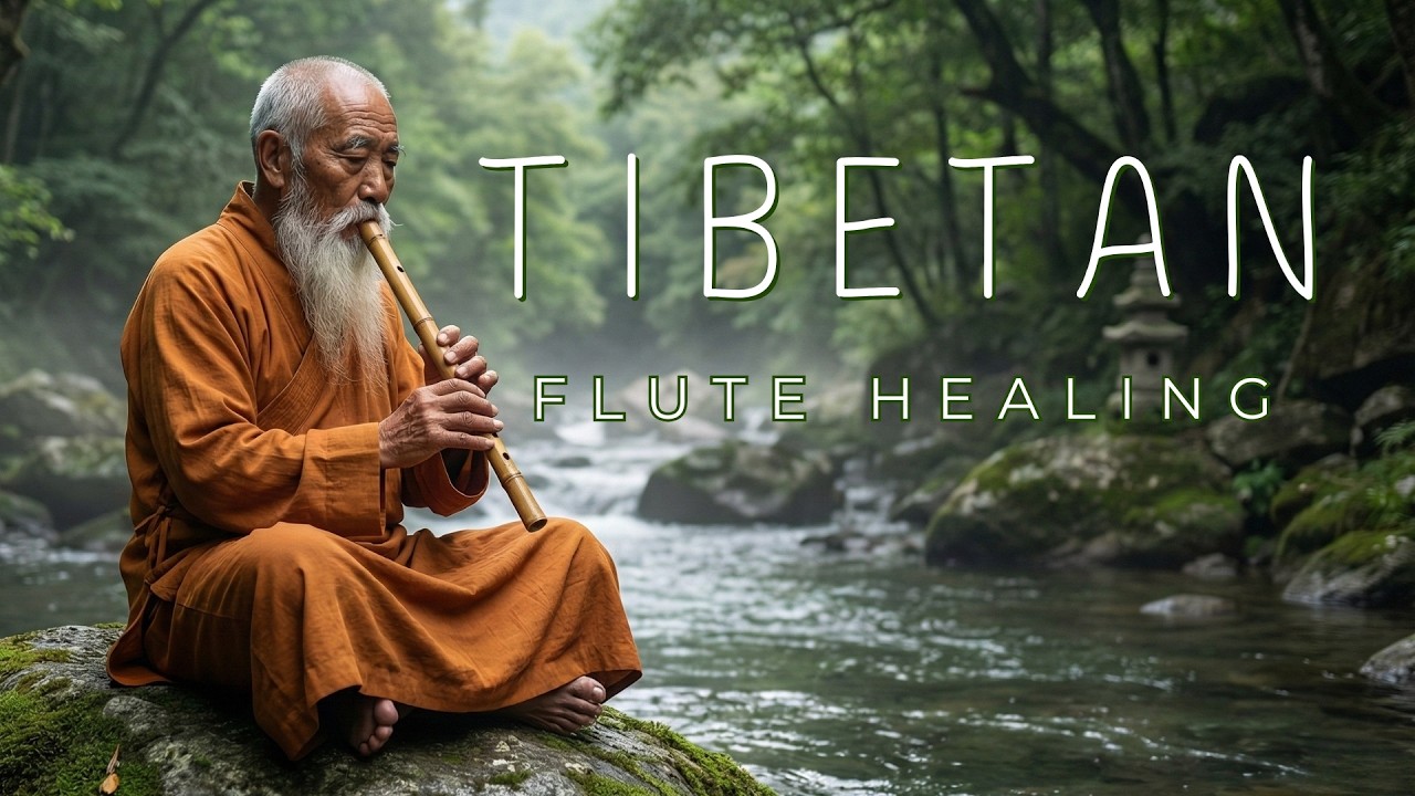 Poderosa Flauta Tibetana: Elimine Energias Negativas e Restaure sua Força Mental (Cura Profunda)