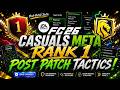 FC 26 POST PATCH Casual Player BEST META RANK 1 (4231/4222/4213) Easy 15-0 Custom Tactics