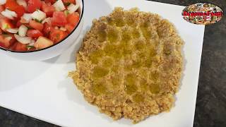 كبة العدس الجنوبية بمذاق رائع وطريقة ولا أسهل Lentils kibbeh with a great taste and an easy way