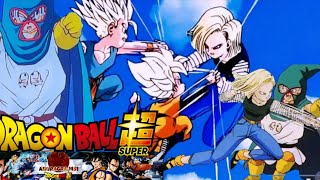 GOTENKS TRUNKS VS ANDROID 18 FIGHT | GOTEN TRUNKS | ΚΑΙ FIGHTING MOMENTS IN Hindi DRAGON BALL Z