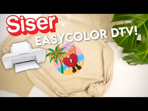 🚨NEW Siser EASYCOLOR DTV Review - Transfer Hack + Wash Test