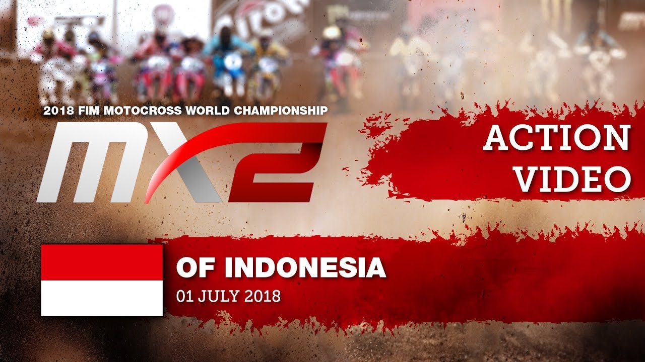 Thomas Covington passes Pauls Jonass - MXGP of Indonesia