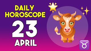 Taurus horoscope today - April 23, 2026