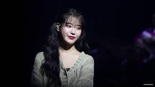 Video thumbnail of "[FANCAM] 191206 IU(아이유) - The Night Of First Breakup (첫 이별 그날 밤)"