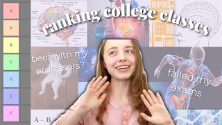 ranking every college class I've taken *community college edition*