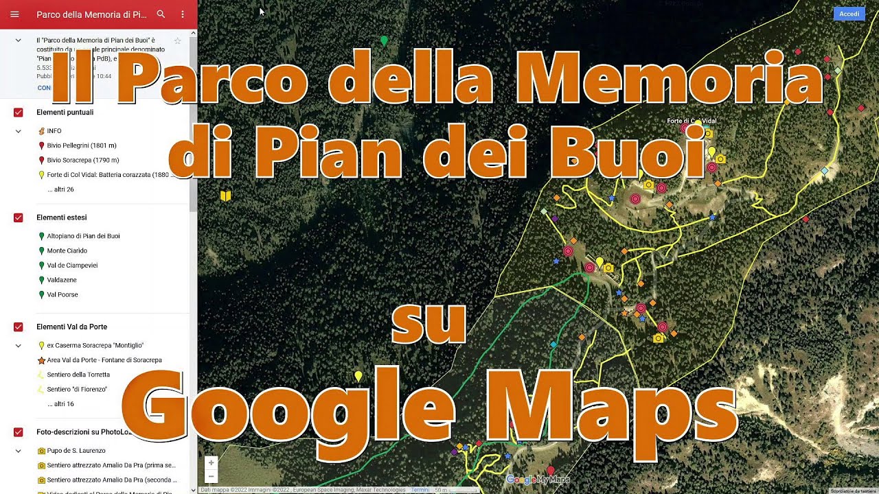 Parco della Memoria di Pian dei Buoi su Google Maps YouTube Parco della Memoria di Pian dei Buoi su Google Maps YouTube