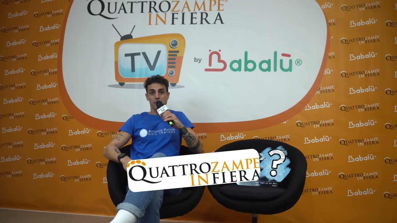 Quattrozampeinfiera - Torino 2025 - Antonio Puccio Dog Trainer