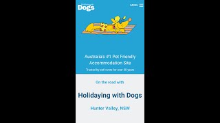On the Road with Holidaying with Dogs - The Hunter Valley