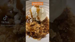 Easy thanksgiving dessert |Apple Crisp #shorts #applecrisp #recipe
