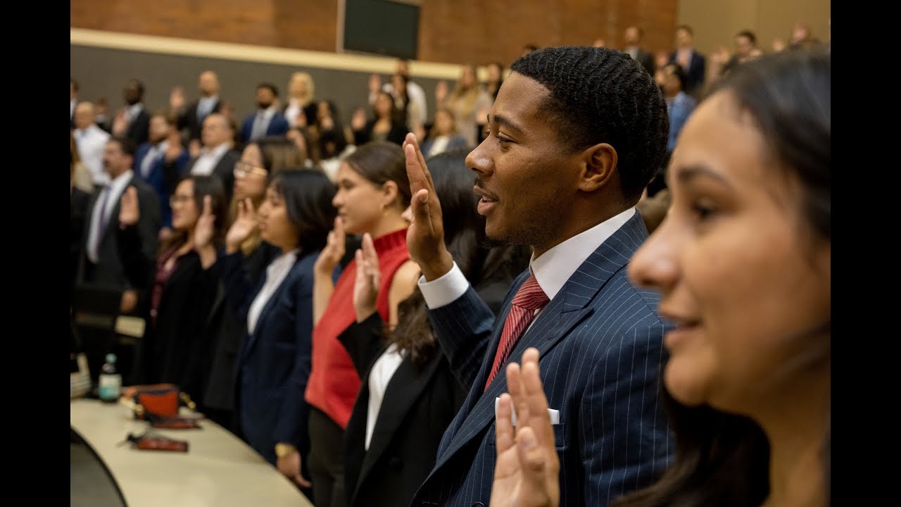 McGeorge School of Law Oath of Professionalism & Pinning Ceremony - YouTube