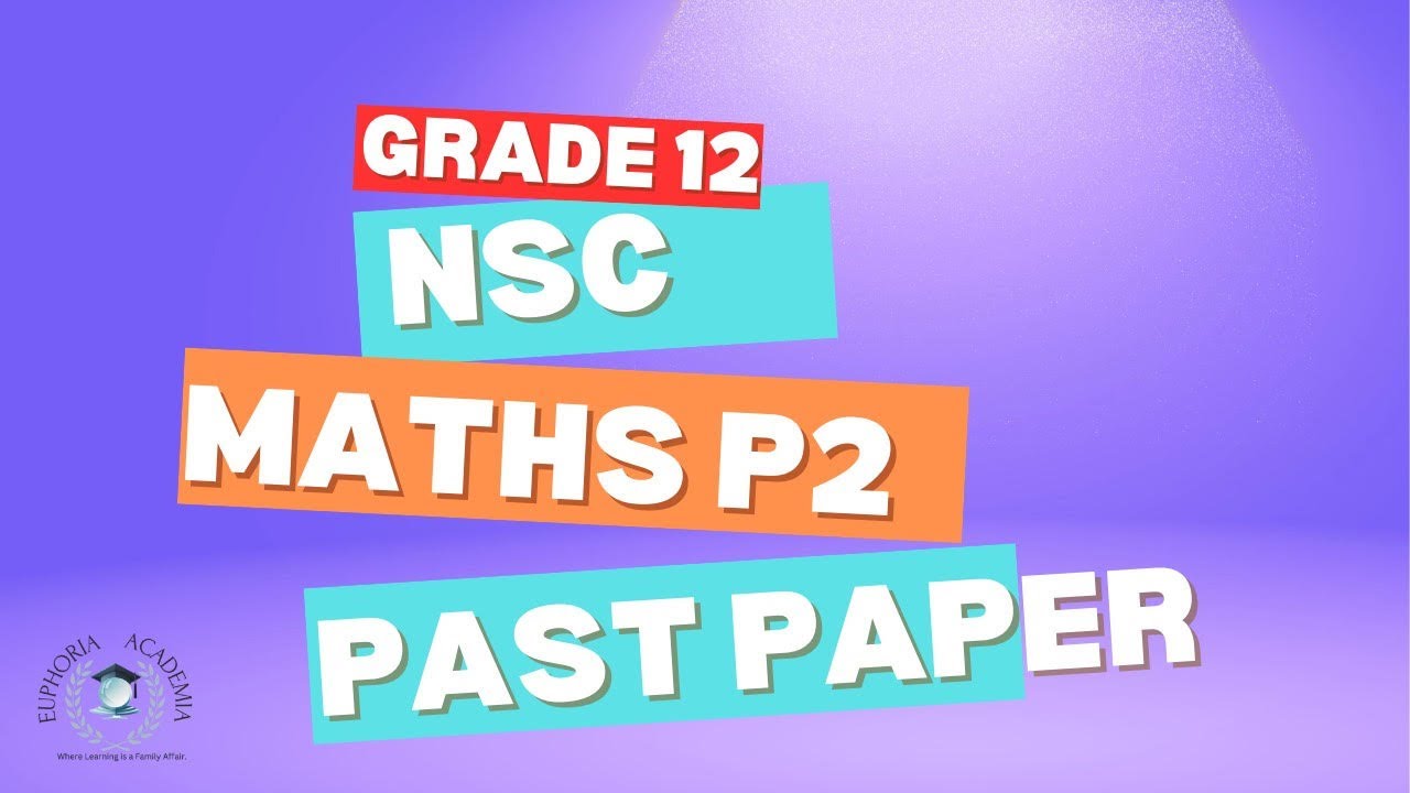 Grade 12 Maths NSC November 2022 P2 Question 3 & 4 | Analytical Geometry