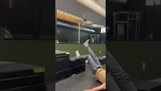 SL Hamstring Bridge at Bench