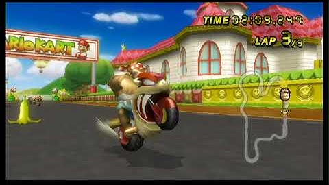 Mario Kart Wii Wiimmfi Online Race Gameplay #40 (Funky Kong)