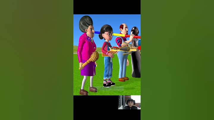 Troll Squid Game Trying Catch Rodent Mouse in Wooden Pipe to Cage 5 Times Challenge #shorts