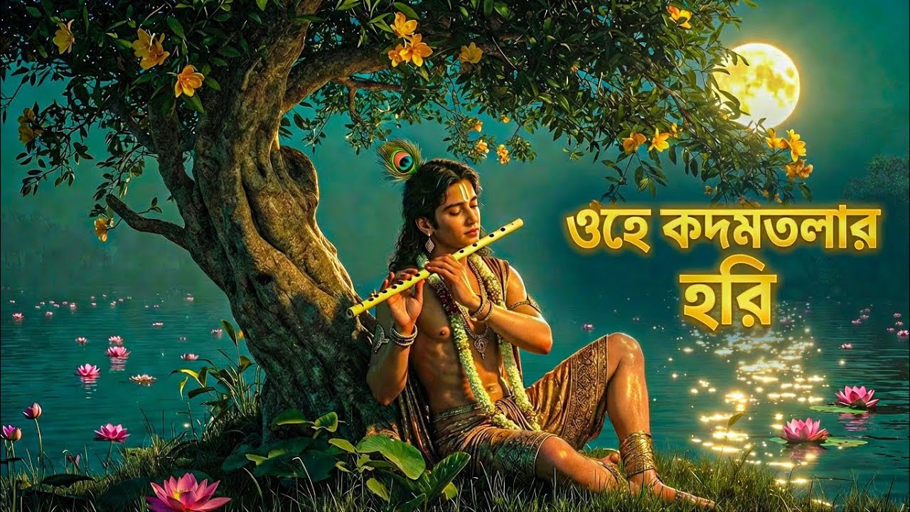 ওহে কদমতলার হরি Ohe Kodom Tolar Hari New Bangla Krishna Song 2026 #Krishna #NCMusicAiOfficial#Bhajan