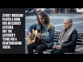 STREET MUSICIAN PLAYED A SONG FOR AN ELDERLY LISTENER  BUT THE LISTENER’S TEARS HID A HEARTBREAK