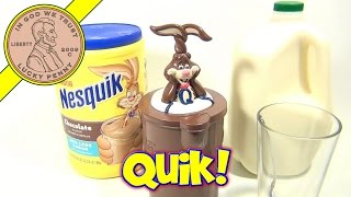 Nestle Nesquik Chocolate Milk Bunny Ears Mixer - Spin Those Bunny Ears!