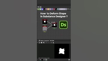 How to deform shape in Substance Designer?#substancedesigner #substance3d
