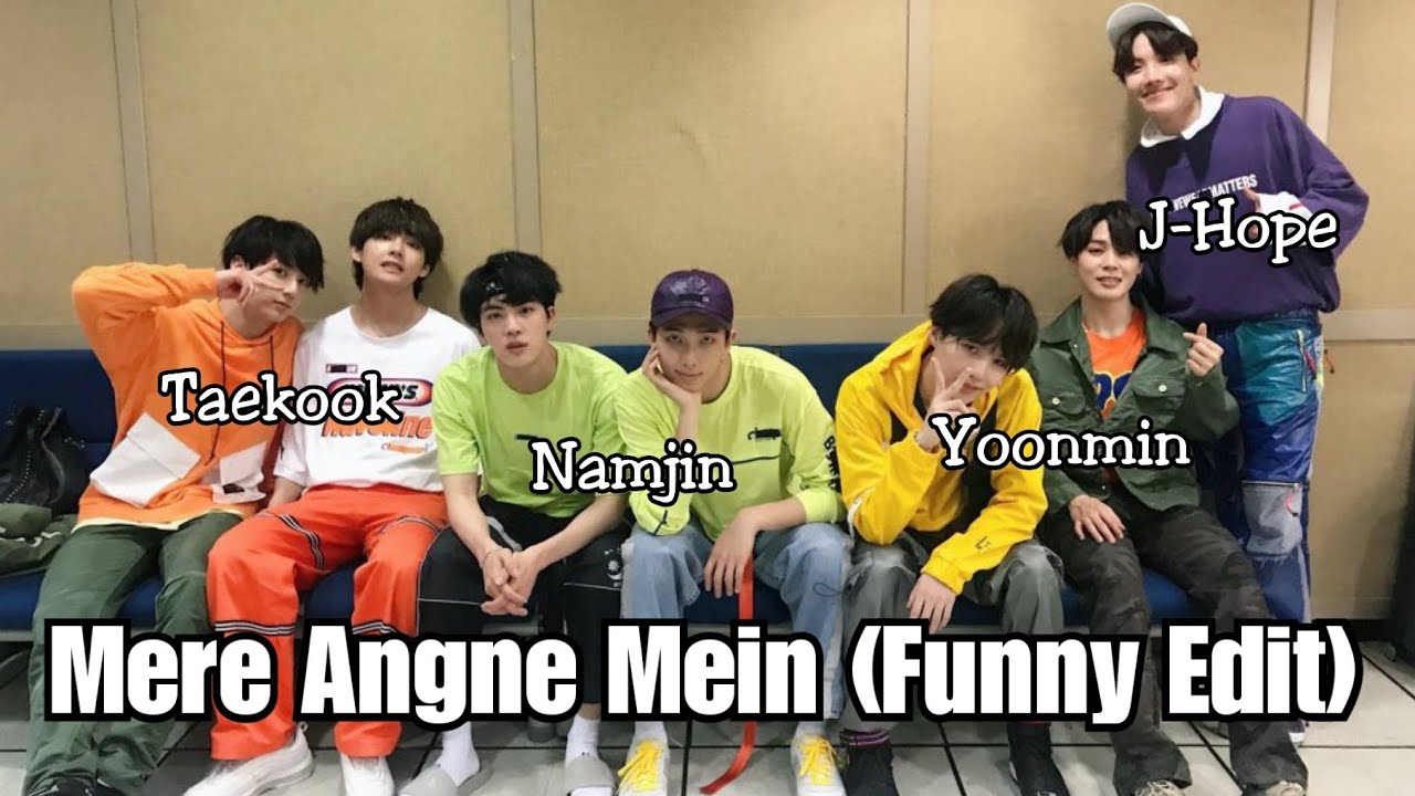 Yoonmin, Taekook, J-Hope and Namjin | Mere Angne Mein | Requested